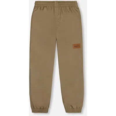 DEUX PAR DEUX DEUX PAR DEUX BABY UNISEX SPLASH PANTS TAUPE