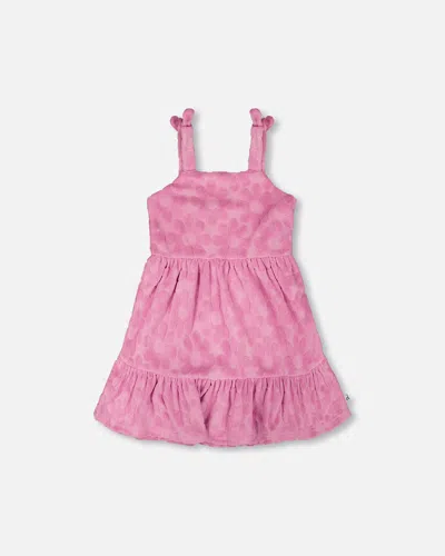 Deux Par Deux Kids'  Beach Sleeveless Cover-up Dress In Multi