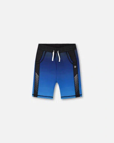 Deux Par Deux Babies'  In Blue And Black