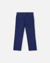 Deux Par Deux Kids'  Boy's Slant Pocket Pants Navy Blue