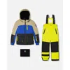 Deux Par Deux Boy Two-piece Play Snowsuit