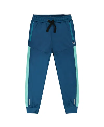 Deux Par Deux Boys' Athletic Pants - Big Kid In Blue