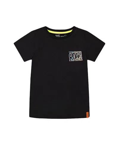 DEUX PAR DEUX DEUX PAR DEUX BOYS' DINO ORGANIC COTTON GRAPHIC TEE - LITTLE KID