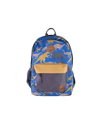 DEUX PAR DEUX DEUX PAR DEUX BOYS' DINOSAUR DURABLE SPACIOUS ORGANIZED BACKPACK - LITTLE KID, BIG KID