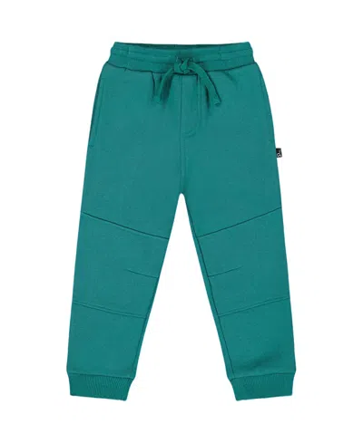 DEUX PAR DEUX DEUX PAR DEUX BOYS' FLEECE SWEATPANTS WITH ARTICULATED KNEES - LITTLE KID, BIG KID