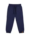 Deux Par Deux Fleece Sweatpants With Pockets In Blue