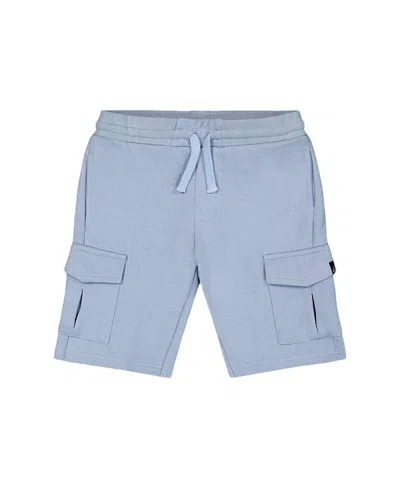 Deux Par Deux Boys' French Terry Short - Baby In Blue