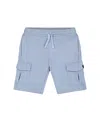 Deux Par Deux Boys' French Terry Short - Little Kid In Pale Blue