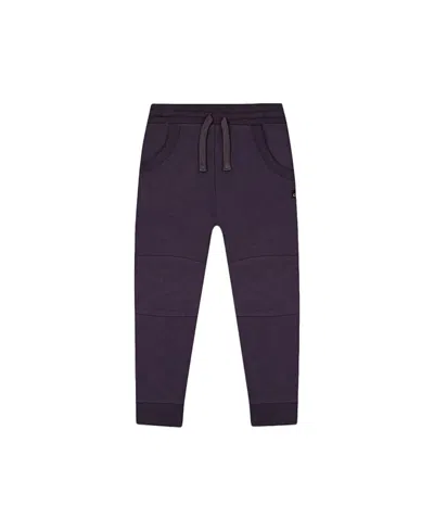 Deux Par Deux Boys' Jogger Sweatpants - Baby In Dark Gray