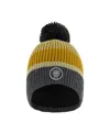 Deux Par Deux Boy's Knit Hat Gray, Spice And Sage In Multi
