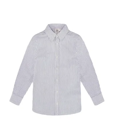 DEUX PAR DEUX DEUX PAR DEUX BOYS' LONG SLEEVE BUTTON DOWN SHIRT - LITTLE KID