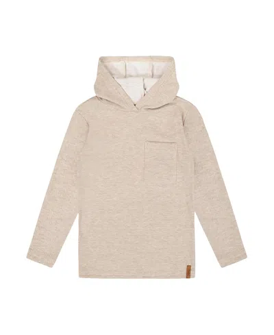 DEUX PAR DEUX DEUX PAR DEUX BOYS' LONG SLEEVE SUPER SOFT BRUSHED JERSEY HOODED SWEATSHIRT - LITTLE KID, BIG KID
