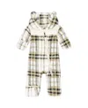 Deux Par Deux Boys' Mid-season Plush One Piece Outerwear - Baby In Multi
