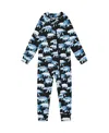 Deux Par Deux Boys' One Piece Thermal Underwear Printed Polar Bears - Baby In Printed Bears