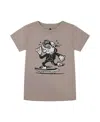 Deux Par Deux Little Boy's Organic Cotton Graphic Tee Gray, Black And White In Gray/black And White