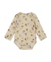 Deux Par Deux Boys' Organic Cotton Onesie - Baby In Multi