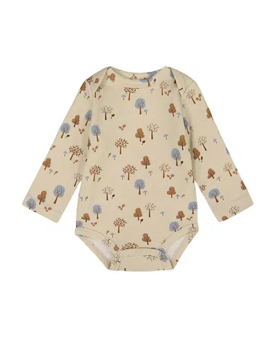 Deux Par Deux Boys' Organic Cotton Onesie - Baby In Multi