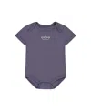 Deux Par Deux Boys' Organic Cotton Onesie - Baby In Navy Blue