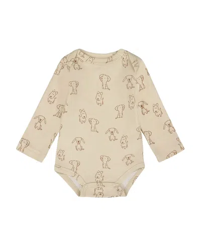 Deux Par Deux Boys' Organic Cotton Onesie - Baby In Neutral