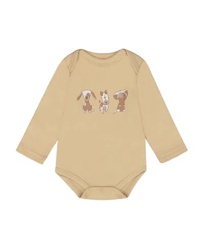 Deux Par Deux Boys' Organic Cotton Onesie - Baby In Neutral