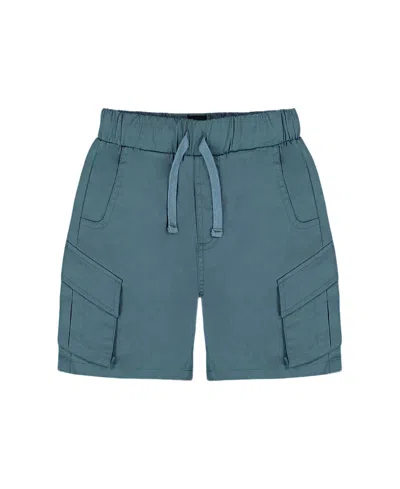 Deux Par Deux Boys' Parachute Cargo Pocket Shorts - Little Kid