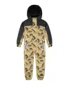 DEUX PAR DEUX DEUX PAR DEUX BOYS' PRINTED MID-SEASON ONE-PIECE DINOSAUR OUTERWEAR - LITTLE KID, BIG KID