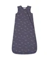 Deux Par Deux Boys' Printed Muslin Sleep Sack - Baby In Navy Blue Paper Boat