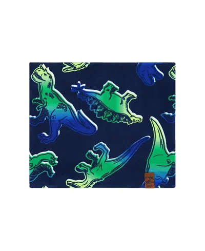 Deux Par Deux Boys' Printed Neck Tube Blue - Little Kid, Big Kid In Multi