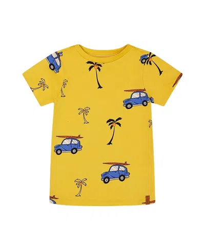 Deux Par Deux Boys' Printed Organic Cotton Tee - Little Kid, Big Kid