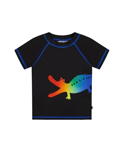 DEUX PAR DEUX DEUX PAR DEUX BOYS' SHORT SLEEVE RASHGUARD - LITTLE KID, BIG KID