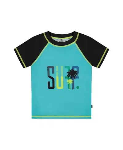 DEUX PAR DEUX DEUX PAR DEUX BOYS' SHORT SLEEVE RASHGUARD - LITTLE KID, BIG KID