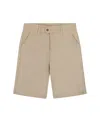 Deux Par Deux Boys' Slant Pocket Bermuda Shorts - Little Kid, Big Kid In Light Taupe
