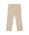 Deux Par Deux Boy's Slant Pocket Pants Light Taupe In Light Taupe