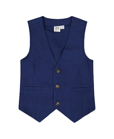 Deux Par Deux Boys' Sleeveless Vest - Little Kid