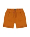 Deux Par Deux Boys' Stretch Twill Short - Little Kid, Big Kid In Vibrant Orange
