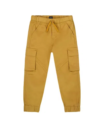 DEUX PAR DEUX DEUX PAR DEUX BOYS' TWILL JOGGER CARGO PANTS - LITTLE KID, BIG KID