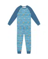 Deux Par Deux Boys' Two-piece Organic Cotton Pajama Set - Baby In Multi
