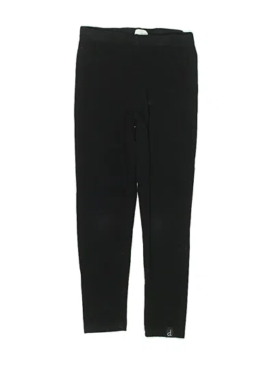 Pre-owned Deux Par Deux Kids' Casual Pants In Black