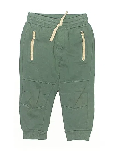 Pre-owned Deux Par Deux Kids' Casual Pants In Green