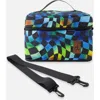 Deux Par Deux Checkered Adventure Functional Lunch Box In Multi