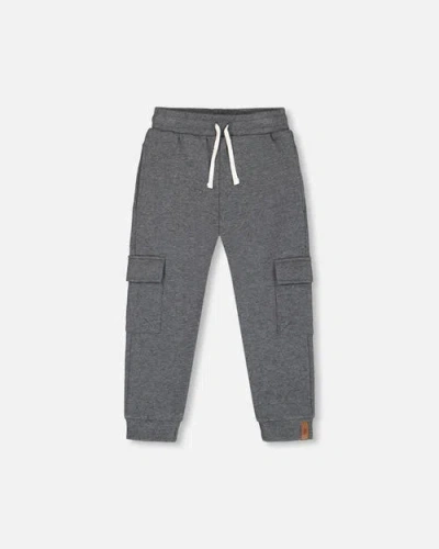 Deux Par Deux Kids'  In Dark Heather Grey