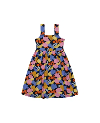 DEUX PAR DEUX DEUX PAR DEUX GIRLS' PRINTED SLEEVELESS DRESS - BIG KID