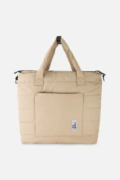 Deux Par Deux Diaper Bag With Changing Mat And Stroller Straps In Neutral