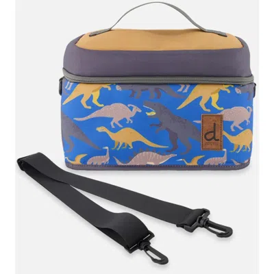 Deux Par Deux Kids'  Dinosaur Durable Practical Lunch Box In Pink