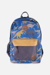 Deux Par Deux Dinosaur Durable Spacious Organized Backpack In Multi