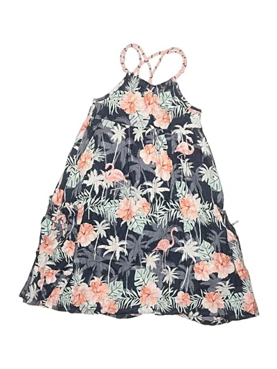 Pre-owned Deux Par Deux Kids' Dress In Gray