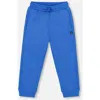 Deux Par Deux Fleece Sweatpants In Blue