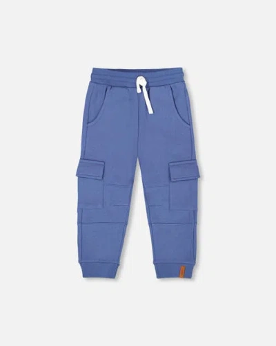 DEUX PAR DEUX DEUX PAR DEUX FLEECE SWEATPANTS WITH CARGO POCKETS