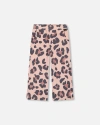 Deux Par Deux French Terry Wide Leg Sweatpants In Multi