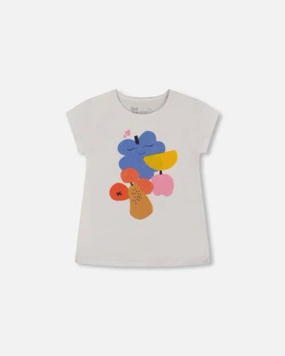 Deux Par Deux Kids'  In Fruits On White Background